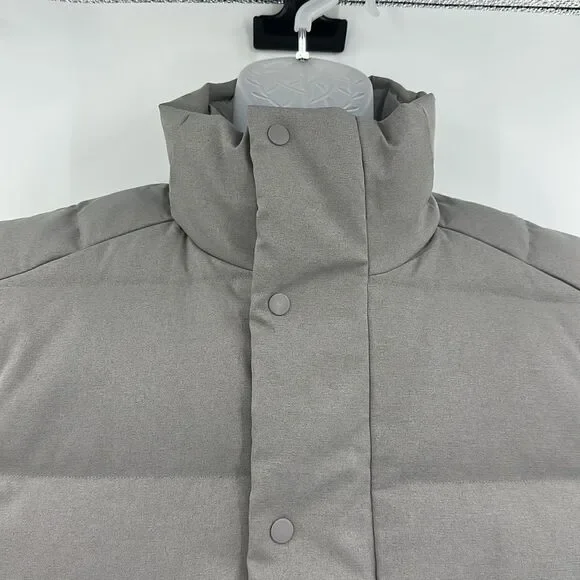 Lululemon Mens‎ Wunder Puff Vest Tech Canvas NWT Sz L Mid Warmth in Gull Gray - Picture 3 of 13